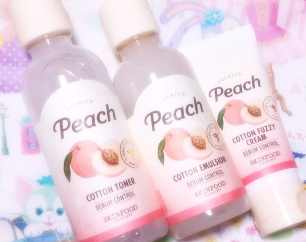 ピーチコットン トナー/SKINFOOD/化粧水を使ったクチコミ（1枚目）