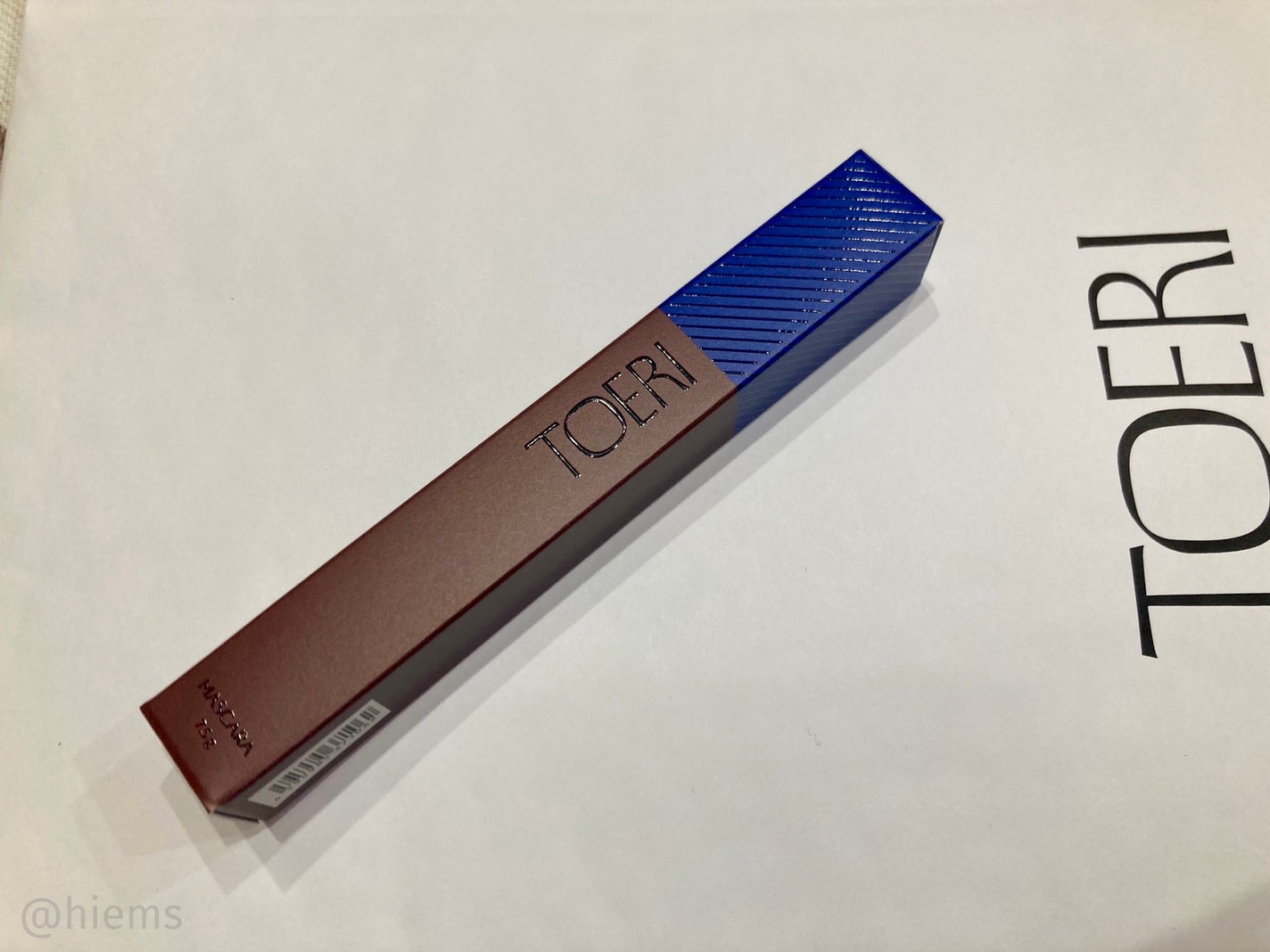 スタイリングマスカラ/TOERI/マスカラを使ったクチコミ(1枚目)