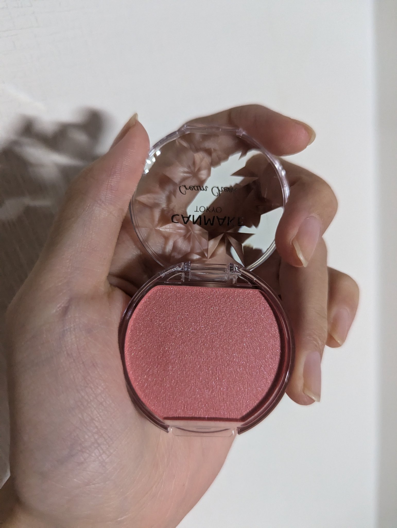 クリームチーク(パールタイプ)/キャンメイク/ジェル・クリームチークを使ったクチコミ（2枚目）