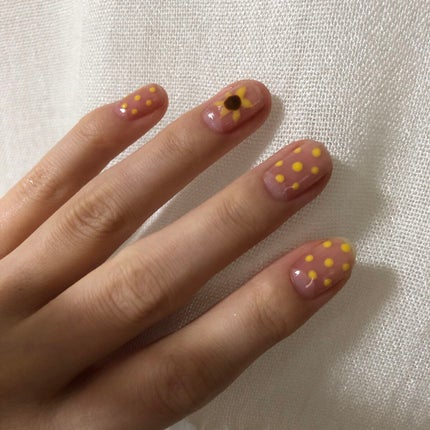 ジェルネイル(ライト対応)/セリア/ジェルネイルを使ったクチコミ(2枚目)