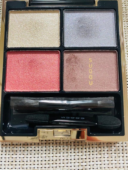 デザイニング カラー アイズ/SUQQU/アイシャドウパレットを使ったクチコミ(2枚目)