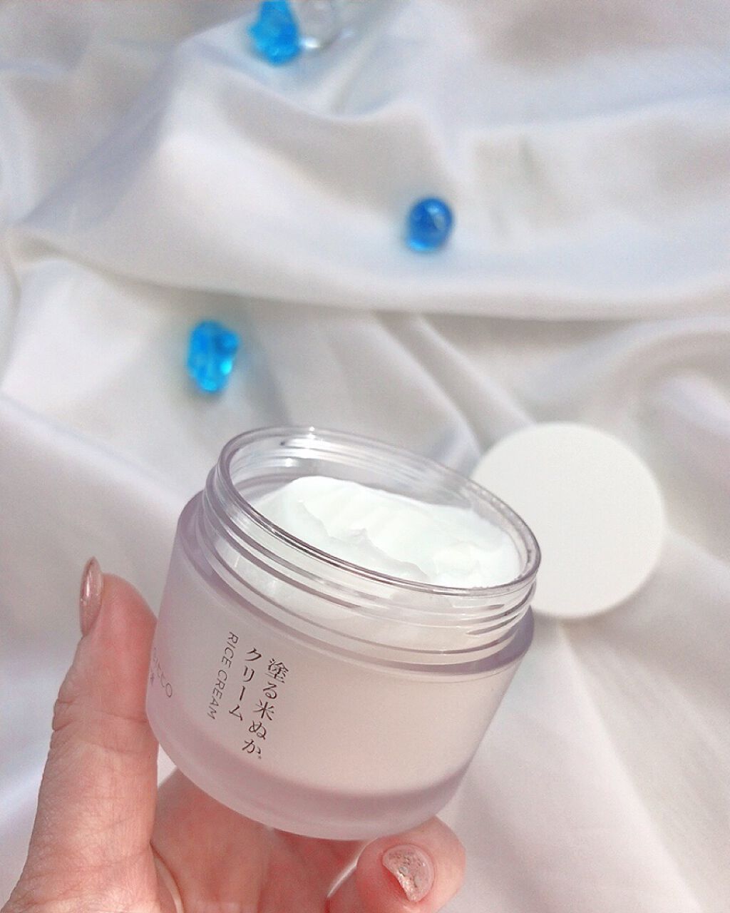 塗る米ぬかクリーム/米一途/フェイスクリームを使ったクチコミ(4枚目)