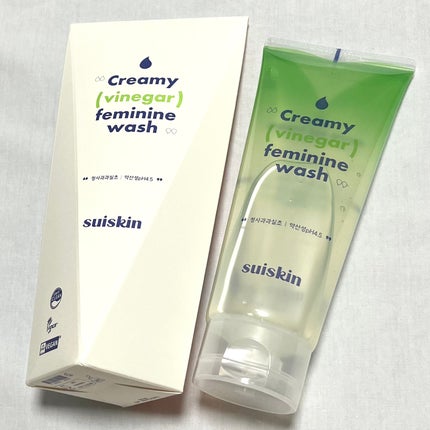 クリーミービネガーフェミニンウォッシュ/suiskin/ボディソープを使ったクチコミ(3枚目)