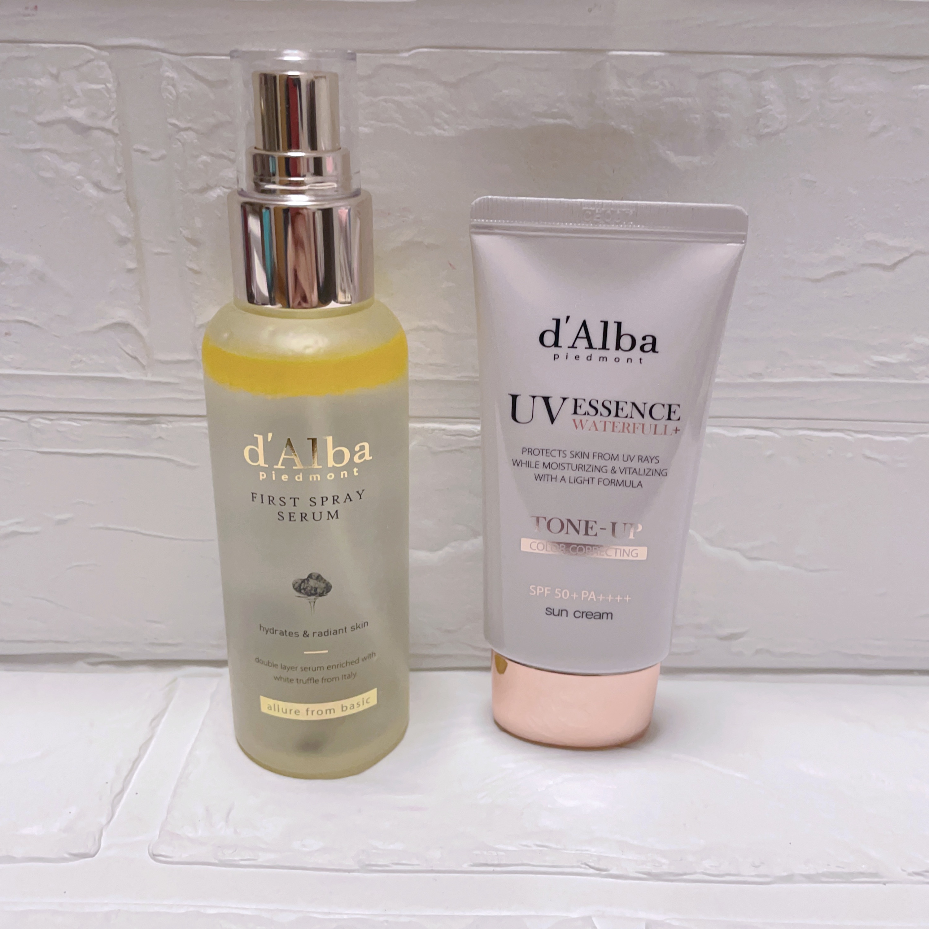 ダルバ ホワイトトリュフファーストスプレーセラム/ダルバ/ミスト状化粧水を使ったクチコミ（1枚目）