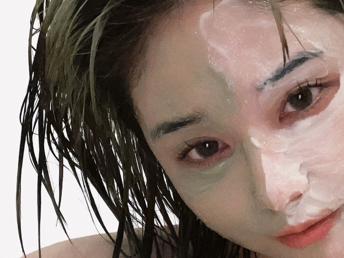 skinmarche WAOPLUS ハートリーフマグワートブースターマスク/ブレーンコスモス/洗い流すパック・マスクを使ったクチコミ(3枚目)