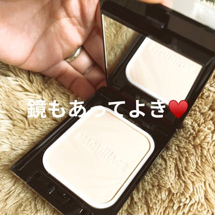 ドラマティックパウダリー EX/マキアージュ/パウダーファンデーションを使ったクチコミ(4枚目)