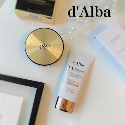 ウォータフルトーンアップサンクリーム/ダルバ/日焼け止めクリームを使ったクチコミ(1枚目)