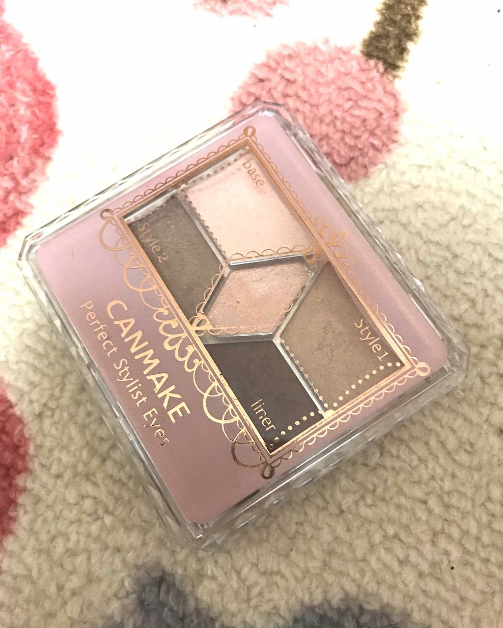 【旧品】パーフェクトスタイリストアイズ/キャンメイク/アイシャドウパレットを使ったクチコミ(1枚目)