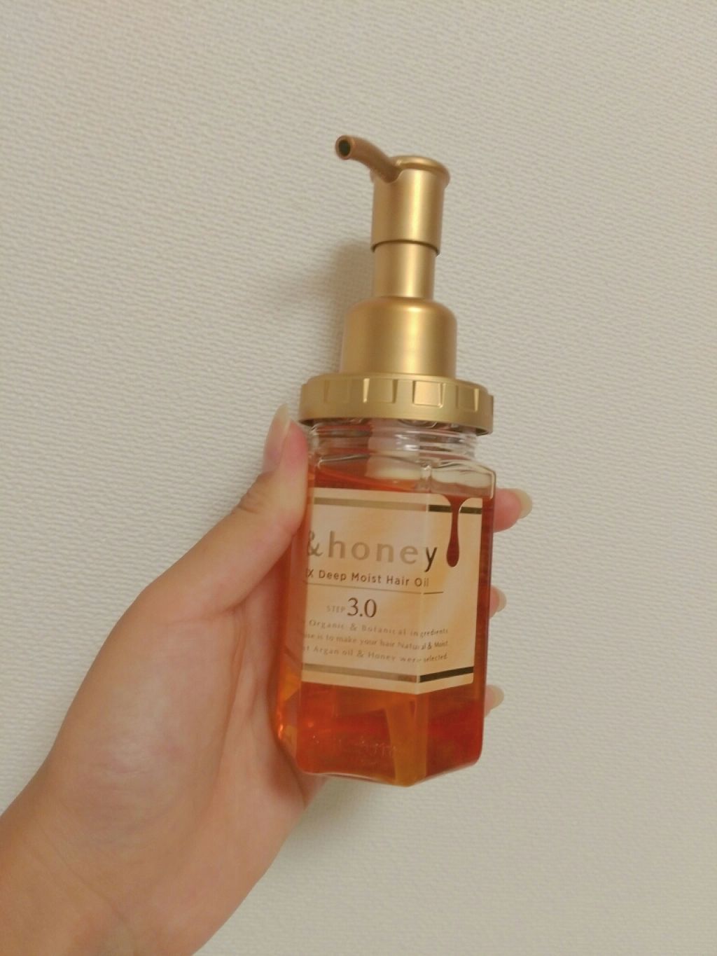 ディープモイスト ヘアオイル3.0/&honey/ヘアオイルを使ったクチコミ（2枚目）