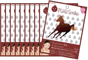 Pure Smile 乳液エッセンスマスク 馬油