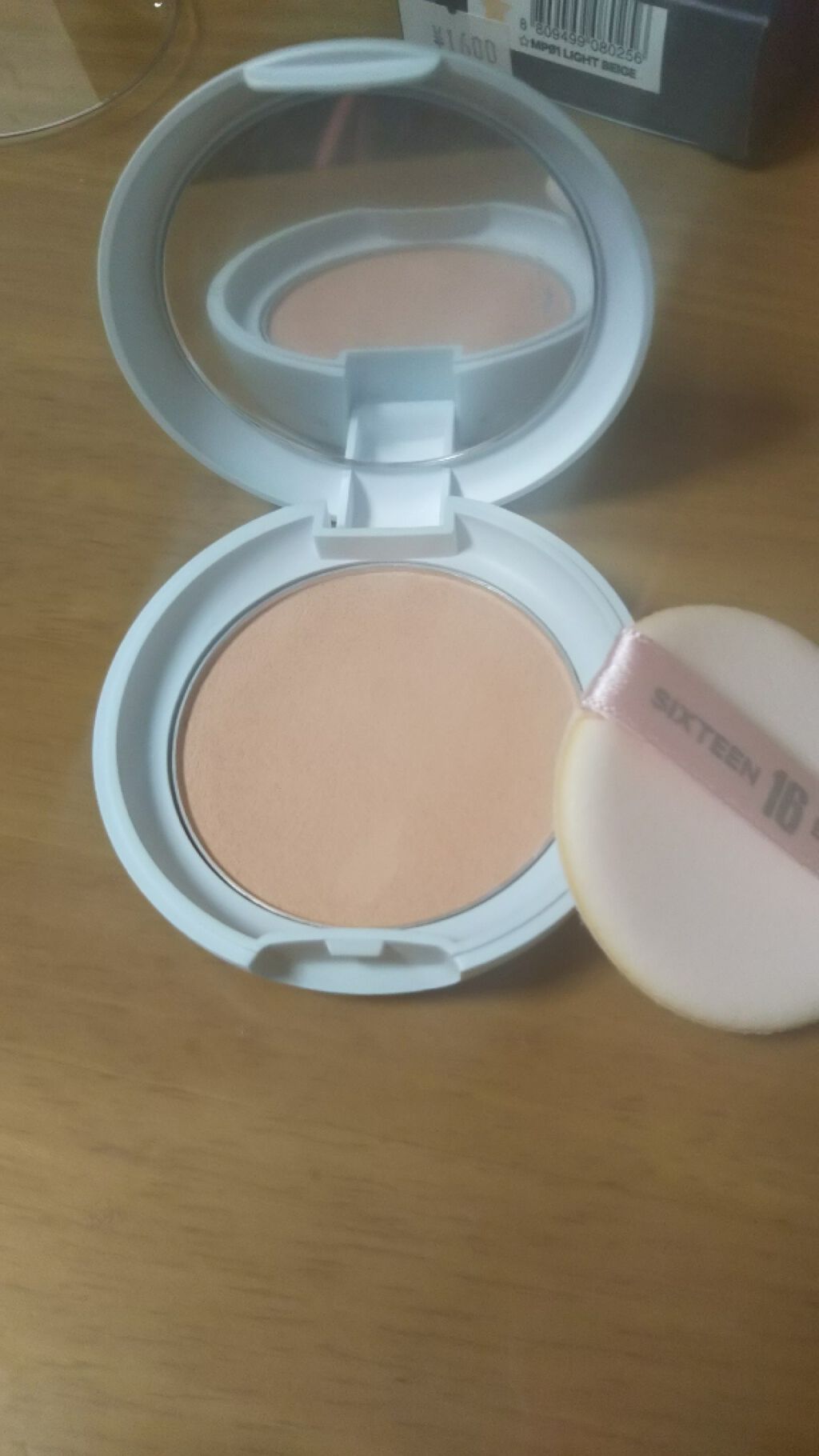 16 MOCHI PACT  ライトベージュ/16BRAND/クリーム・エマルジョンファンデーションを使ったクチコミ（3枚目）