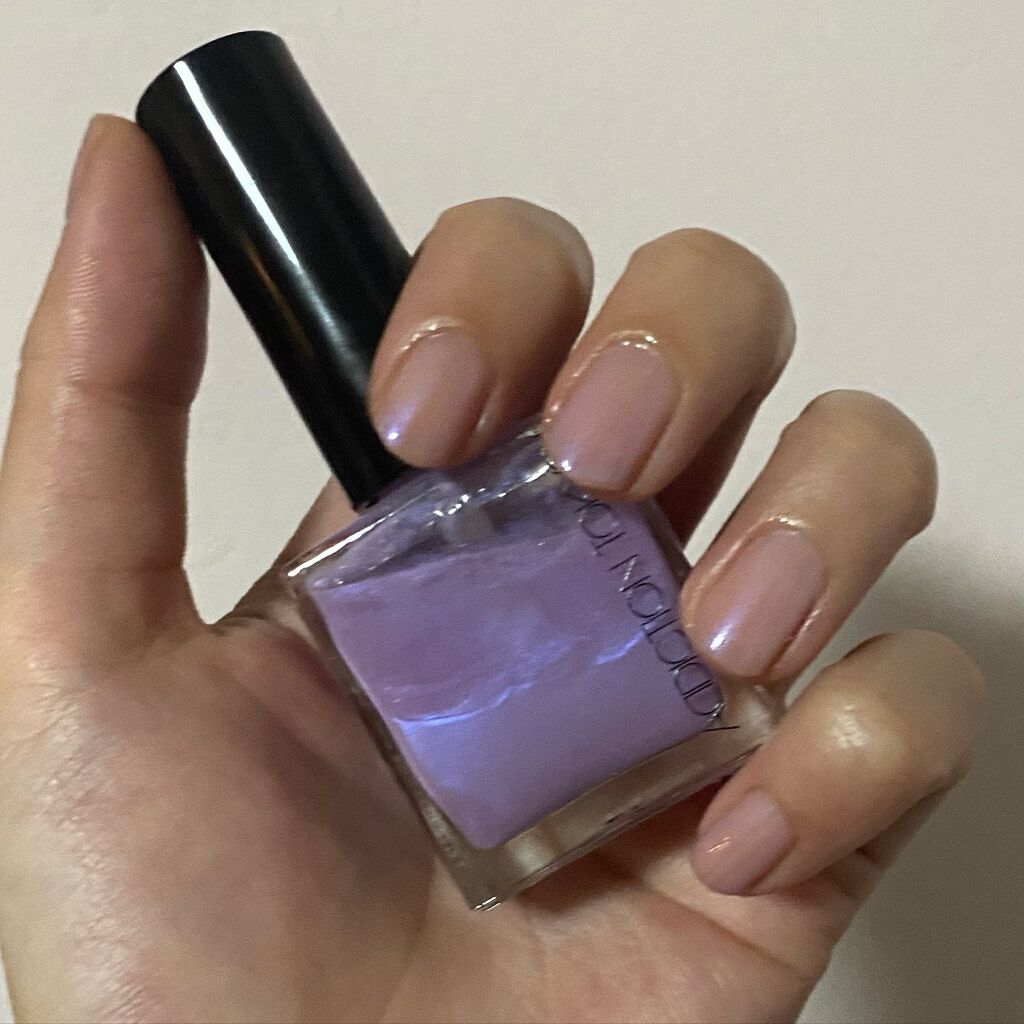 ザ ネイルポリッシュ L 114P Mia Violetta/ADDICTION/マニキュアを使ったクチコミ（2枚目）