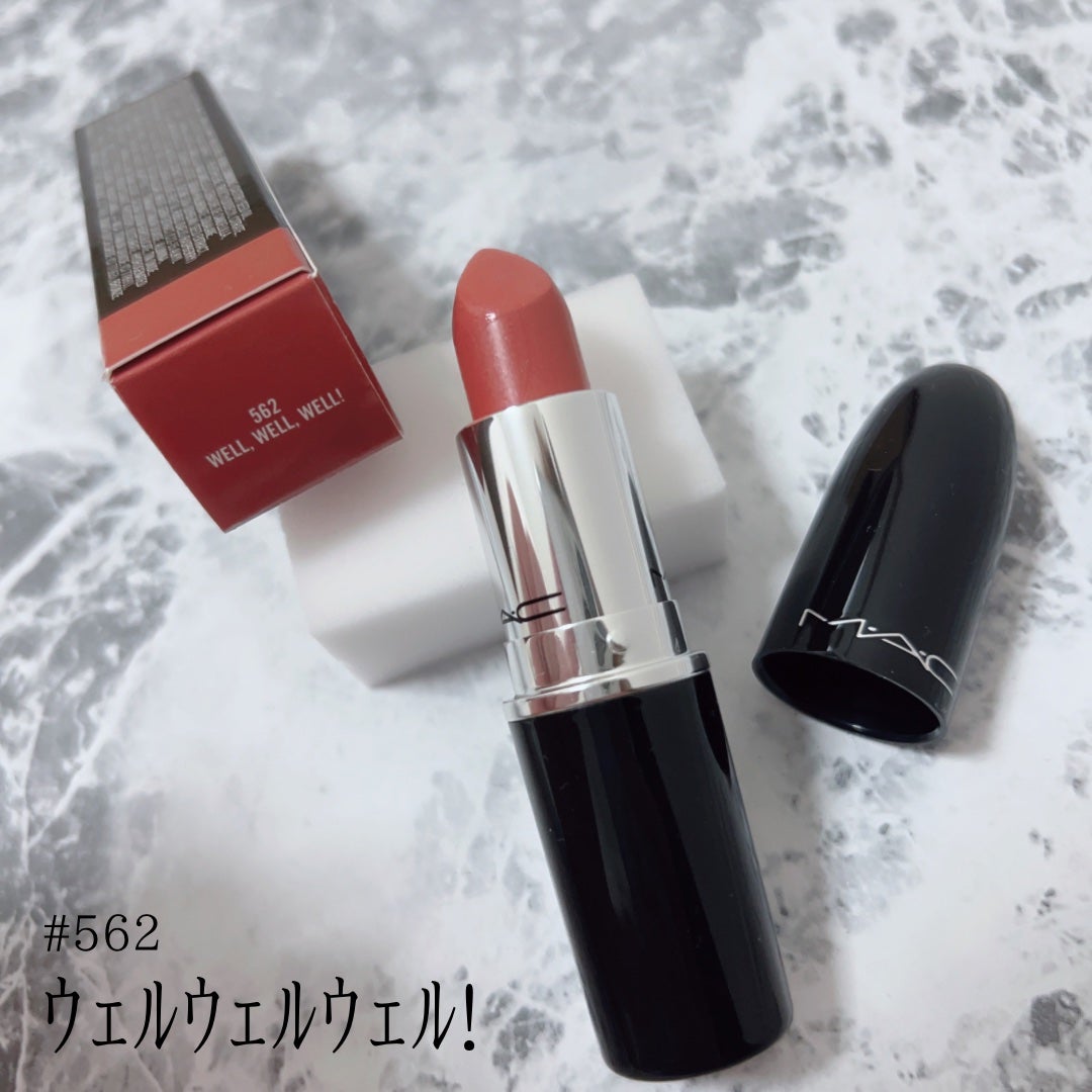 ラスターガラス リップスティック/M・A・C/口紅を使ったクチコミ(2枚目)