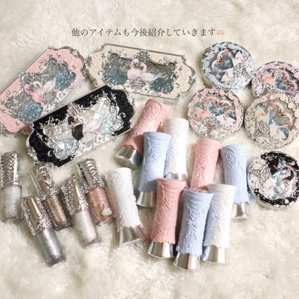 フラワーノーズスワンバレエシリーズ アイシャドウパレット/FlowerKnows/アイシャドウパレットを使ったクチコミ(10枚目)