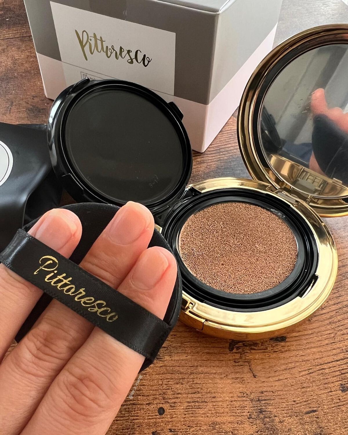 カバーBBクッション(リフィル込)/Pittoresco/クッションファンデーションを使ったクチコミ（3枚目）