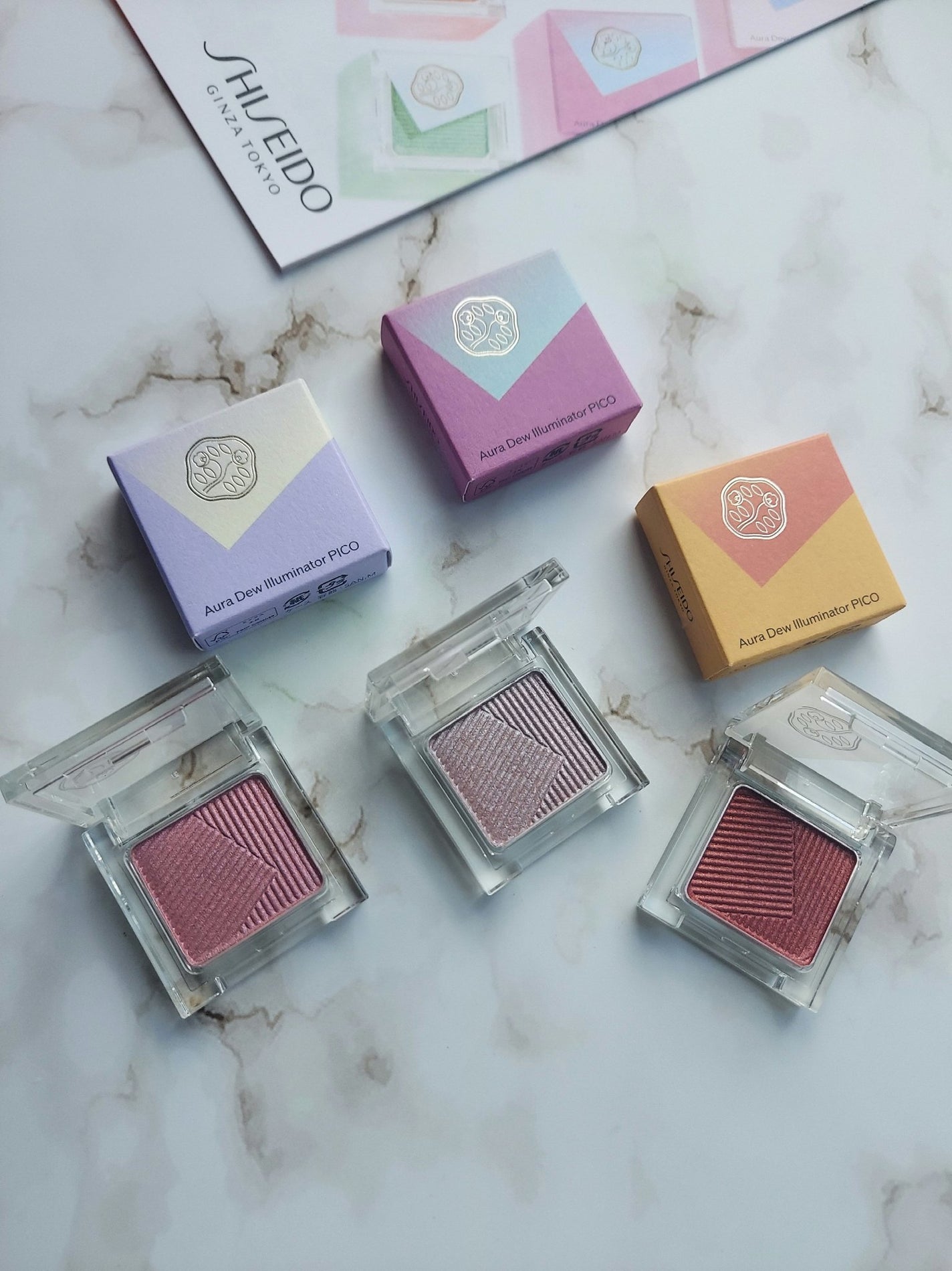 オーラデュウ プリズム イルミネーター ピコ/SHISEIDOザ・メーキャップ/単色アイシャドウを使ったクチコミ(5枚目)