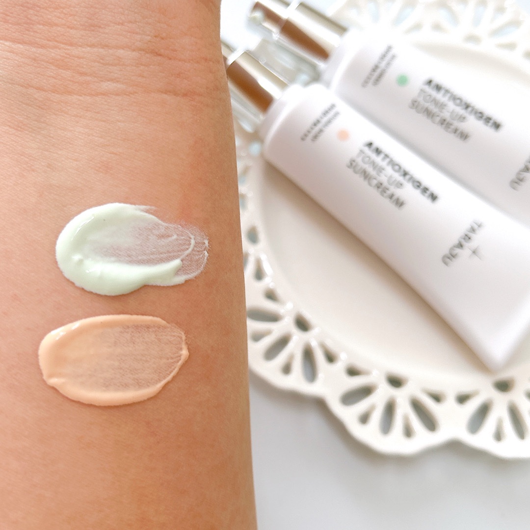 トーンアップサンクリーム/TARAJU/日焼け止めクリームを使ったクチコミ（3枚目）