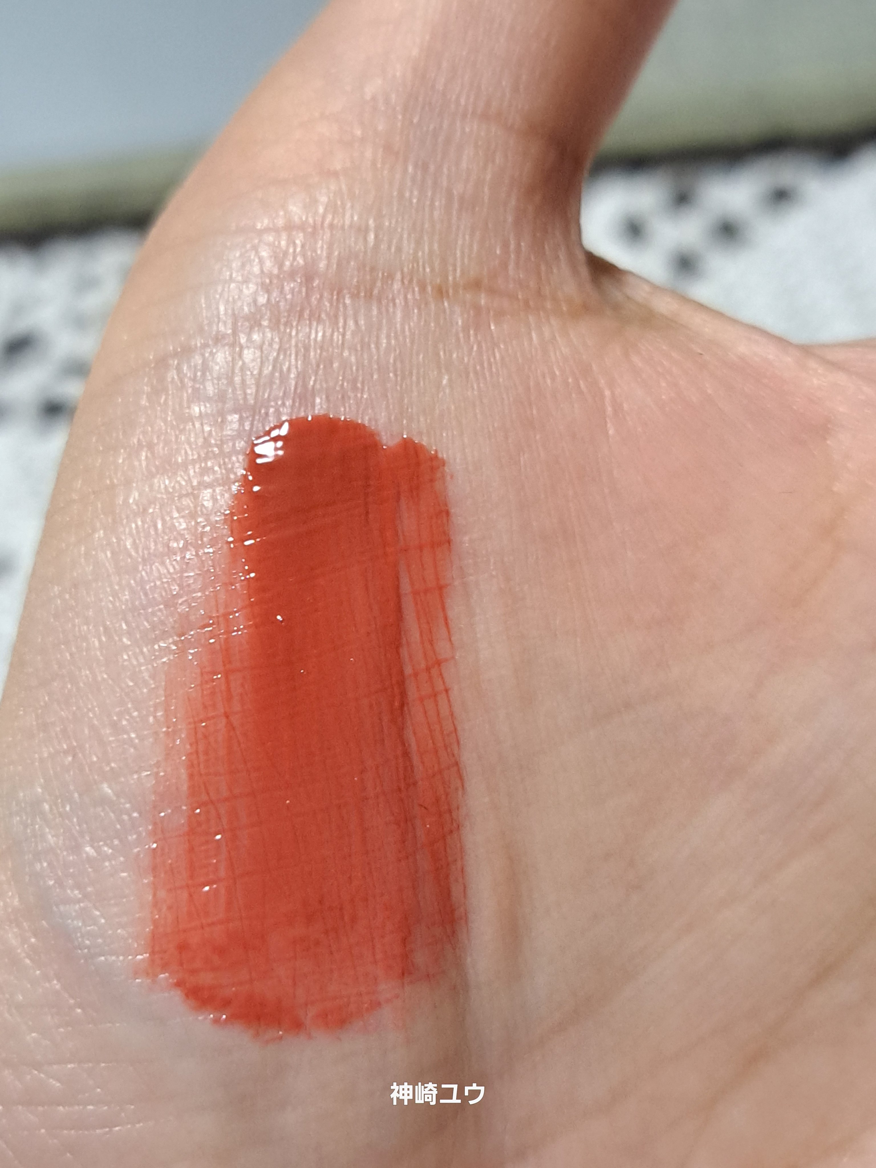 ミラーリップグレーズ/gecomo/リップグロスを使ったクチコミ（3枚目）