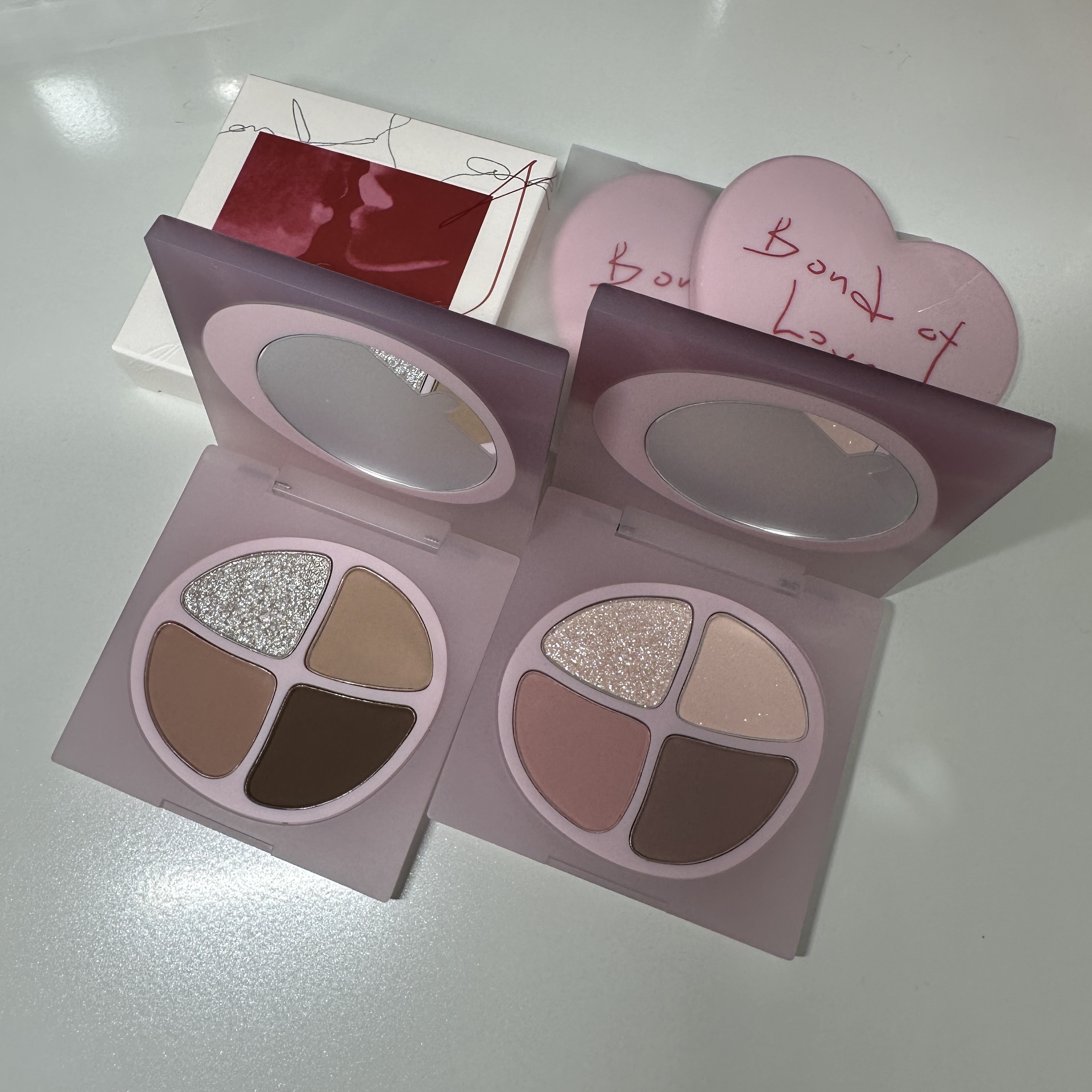 PINKY PROMISE プロミスパレット F21 きらめきブラウン/Joocyee/アイシャドウパレットを使ったクチコミ（1枚目）