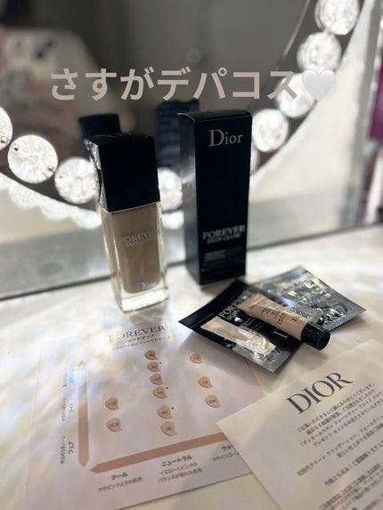 ディオールスキン フォーエヴァー フルイド グロウ/Dior/リキッドファンデーションを使ったクチコミ(1枚目)