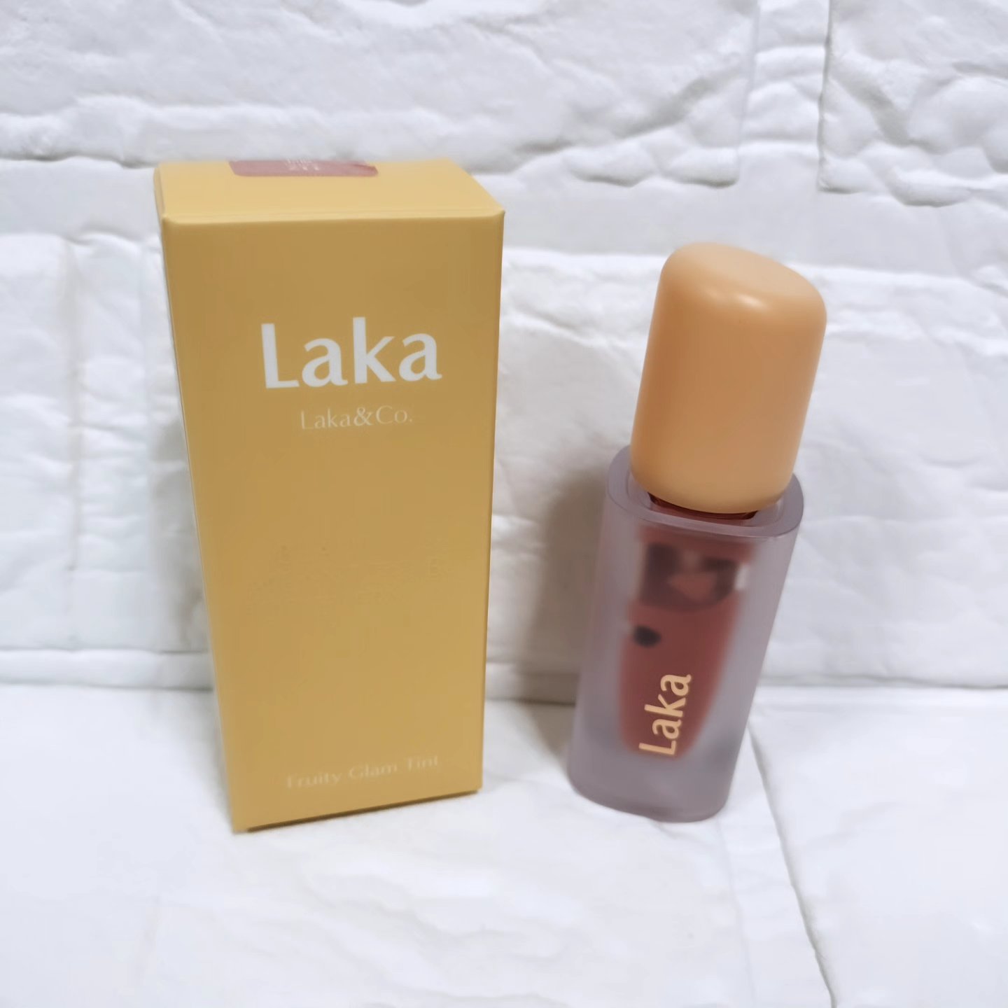 フルーティーグラムティント 117 ゼタ/Laka/リップティントを使ったクチコミ（2枚目）