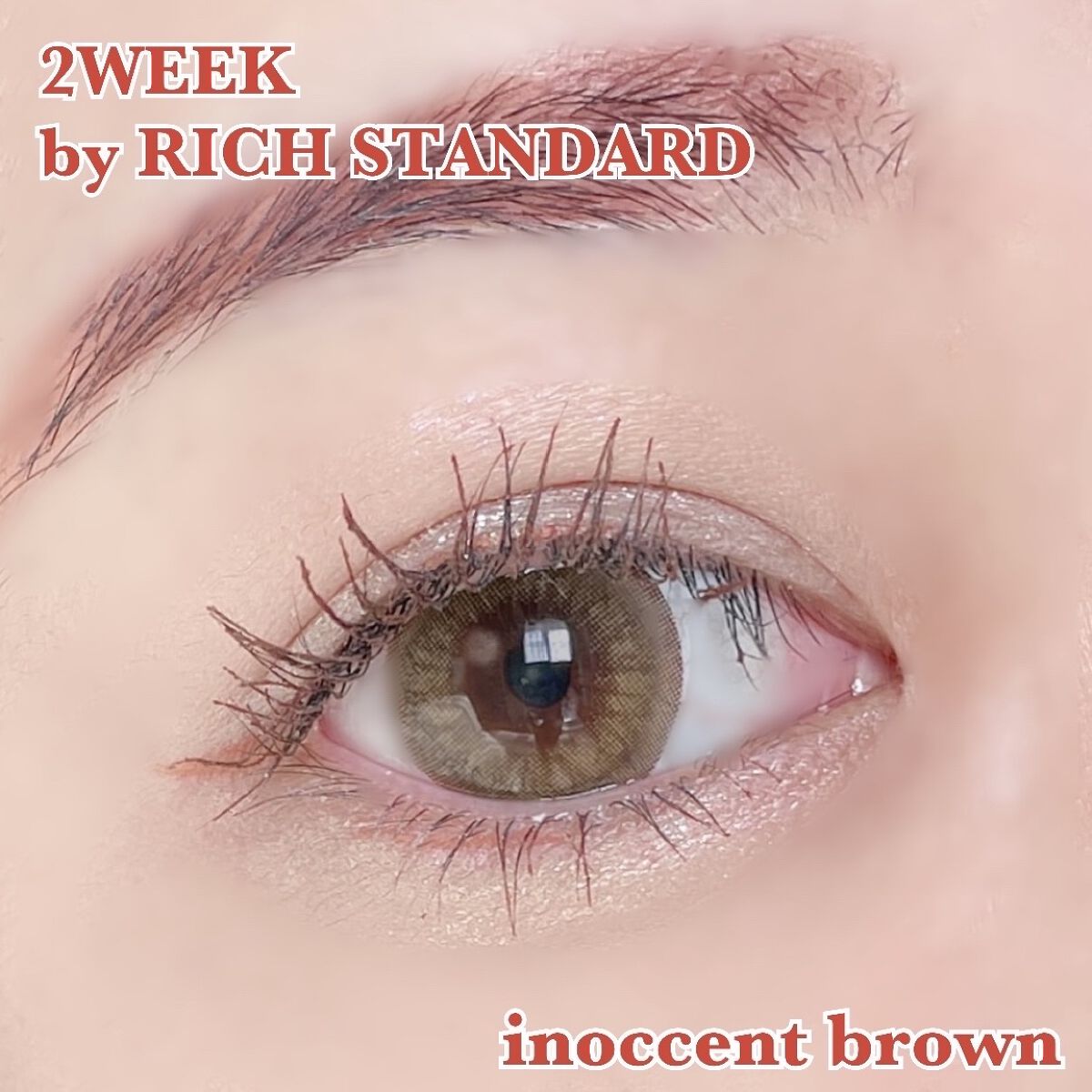 リッチスタンダード2WEEKシリーズ/RICH STANDARD/２週間（２WEEKS）カラコンを使ったクチコミ（1枚目）