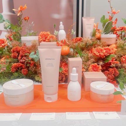 オレンジクレンジングシャーベット/AROMATICA/クレンジングバームを使ったクチコミ(9枚目)