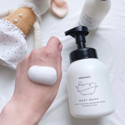 潤いミルキーローション/Mamafy/ボディローションを使ったクチコミ(4枚目)