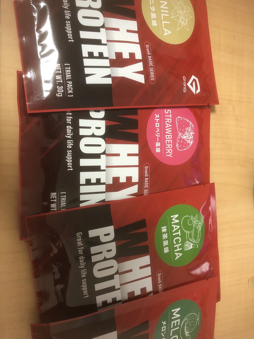 ホエイプロテイン100/GronG/ホエイプロテインを使ったクチコミ（1枚目）