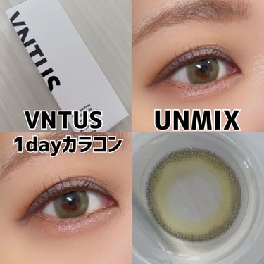 VNTUS VNTUS 1dayのクチコミ「VNTUS


アンミックス
UNMIX


DIA14.2mm
BC8.6mm

着色外径1.....」（1枚目）