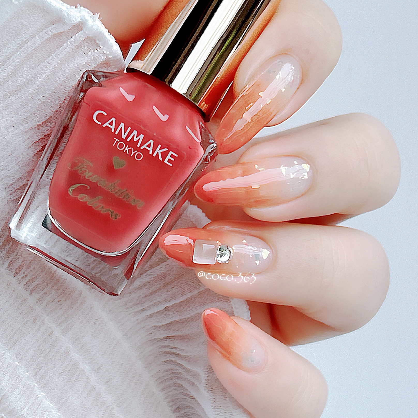 ネイル エナメル/ちふれ/マニキュアを使ったクチコミ（3枚目）