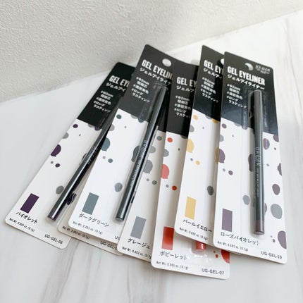 UR GLAM GEL EYELINER/U R GLAM/ジェルアイライナーを使ったクチコミ(1枚目)
