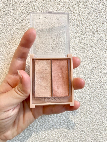 フェイスグロウカラー/CEZANNE/クリームハイライトを使ったクチコミ(1枚目)