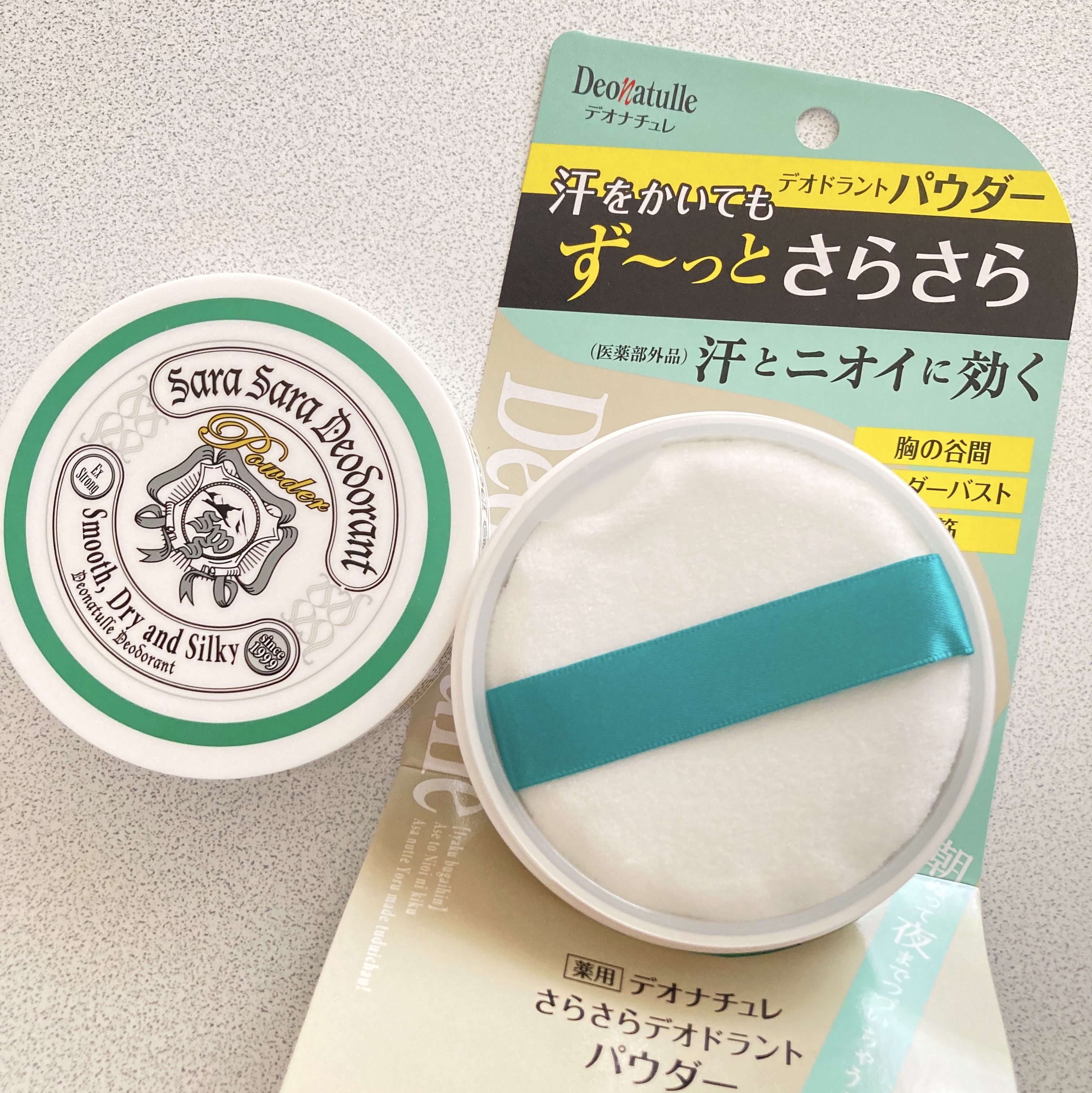 薬用さらさらデオドラントパウダー/デオナチュレ/デオドラント・制汗剤を使ったクチコミ（1枚目）