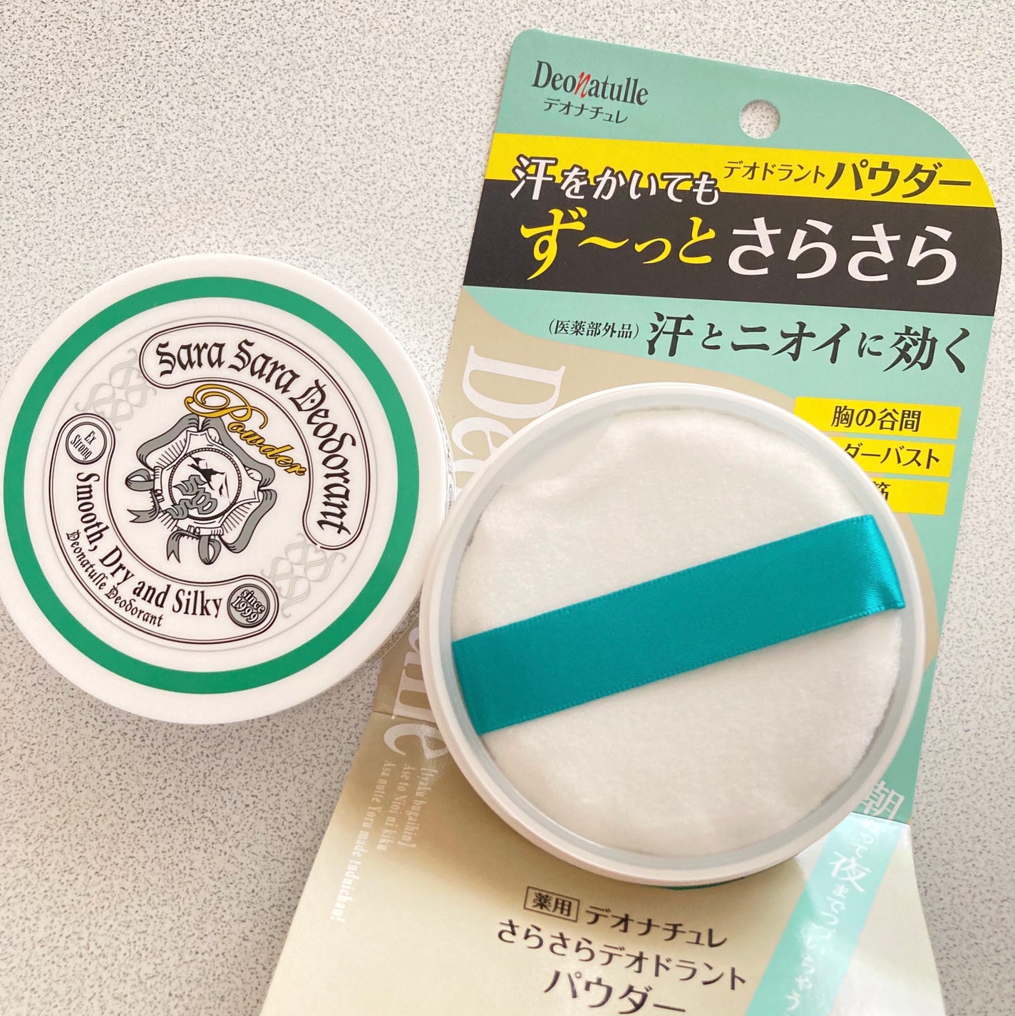 薬用さらさらデオドラントパウダー/デオナチュレ/デオドラント・制汗剤を使ったクチコミ(1枚目)