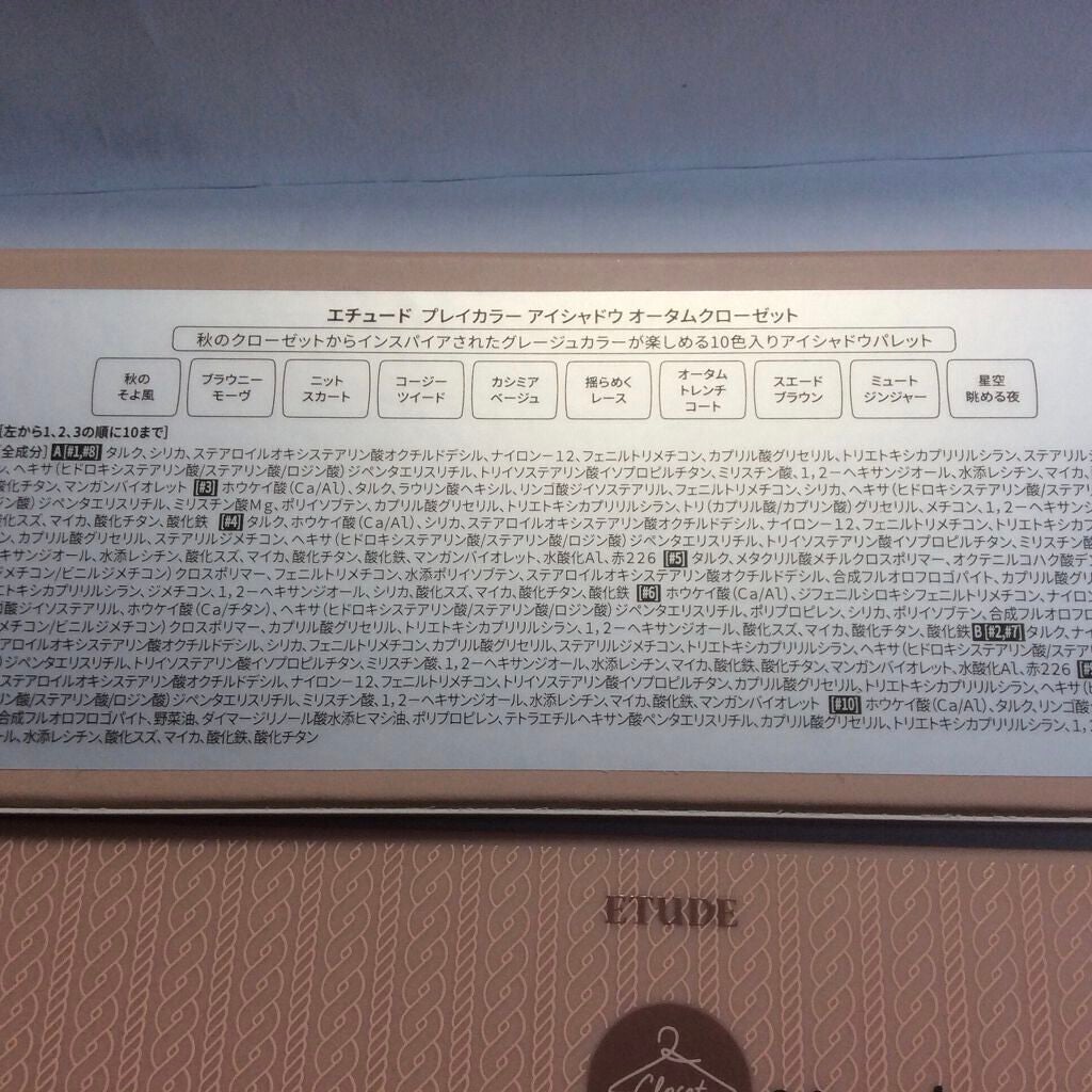 プレイカラー アイシャドウ/ETUDE/アイシャドウパレットを使ったクチコミ(2枚目)