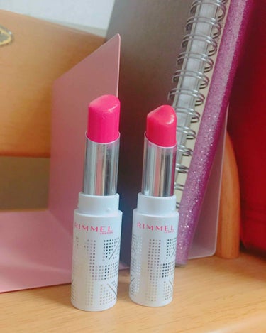 🍓RIMMEL
✨ラスティングフィニッシュティントリップ✨

001トゥルーレッド(右)をはじめに買い
とても良かったので後から004チェリーピンク(左)を追加購入しました💄🍒

001は見た目ものすご