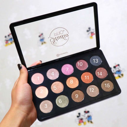 Studio Pro Dual Effect Wet/Dry Eyeshadow Palette/bh cosmetics/アイシャドウパレットを使ったクチコミ(2枚目)