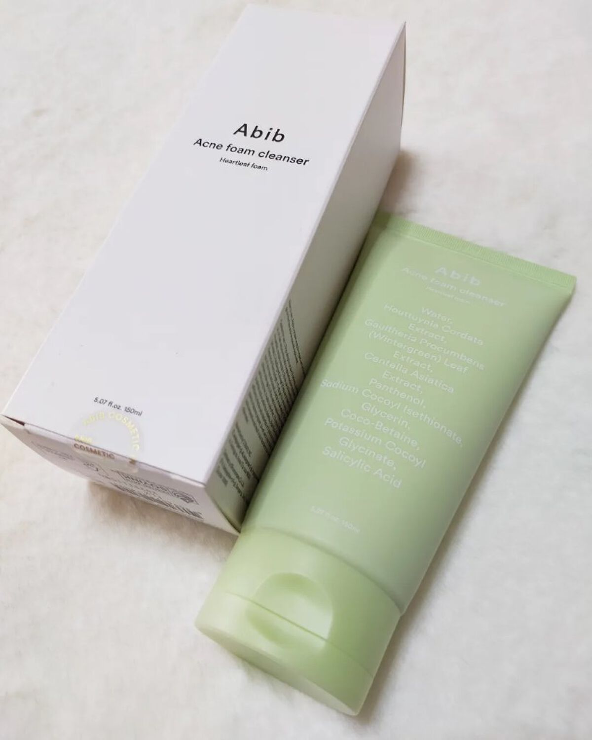 ドクダミ 洗顔 フォームクレンジング/Abib /洗顔フォームを使ったクチコミ（1枚目）