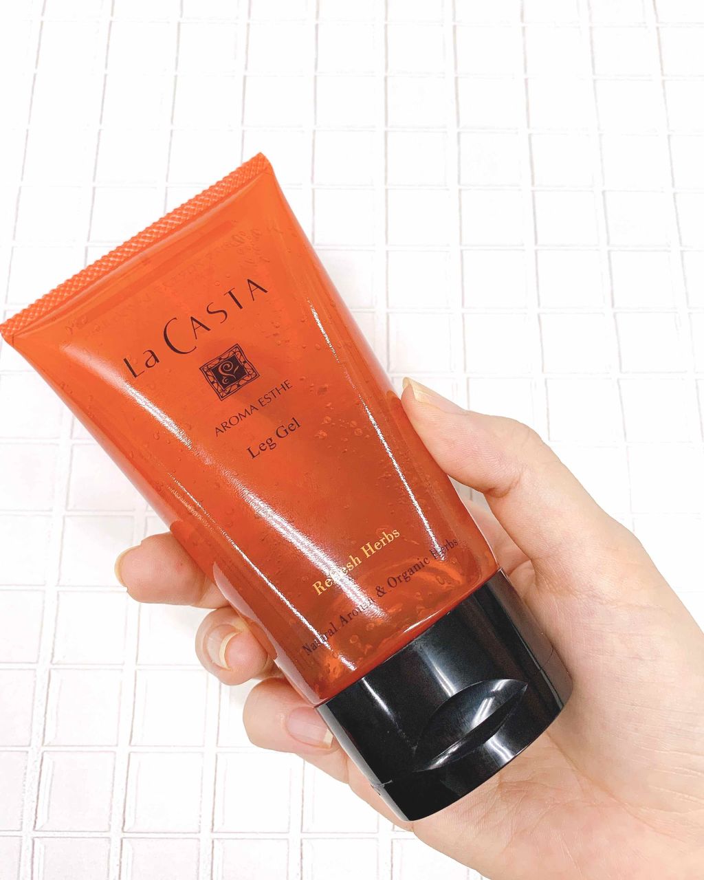 アロマエステ レッグジェル/ラ・カスタ/レッグ・フットケアを使ったクチコミ(2枚目)
