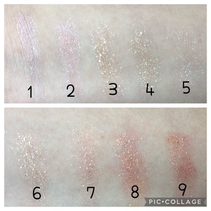 ソフトクレイビームアイシャドウパレット/AMIOK/ジェル・クリームアイシャドウを使ったクチコミ(4枚目)