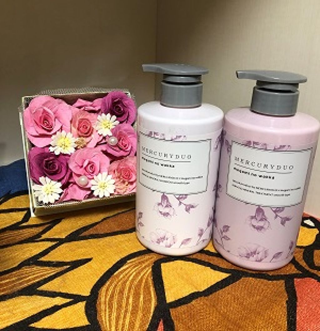 MERCURYDUO シャンプー【スムース】・トリートメント【スムース】/R&/市販シャンプーを使ったクチコミ（1枚目）