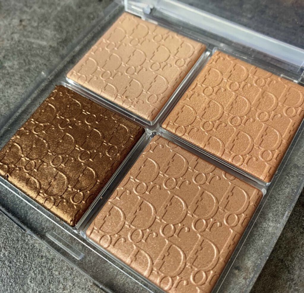 ディオール バックステージ フェイス グロウ パレット 005 コッパー ゴールド（生産終了）/Dior/ハイライトを使ったクチコミ（3枚目）