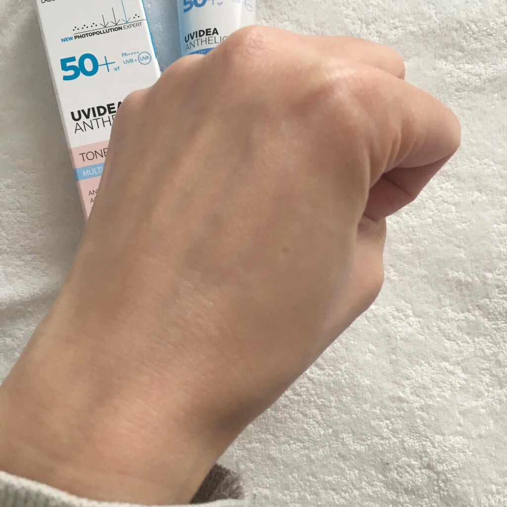 UVイデア XL プロテクショントーンアップ ローズ/ラ ロッシュ ポゼ/日焼け止めクリームを使ったクチコミ(3枚目)