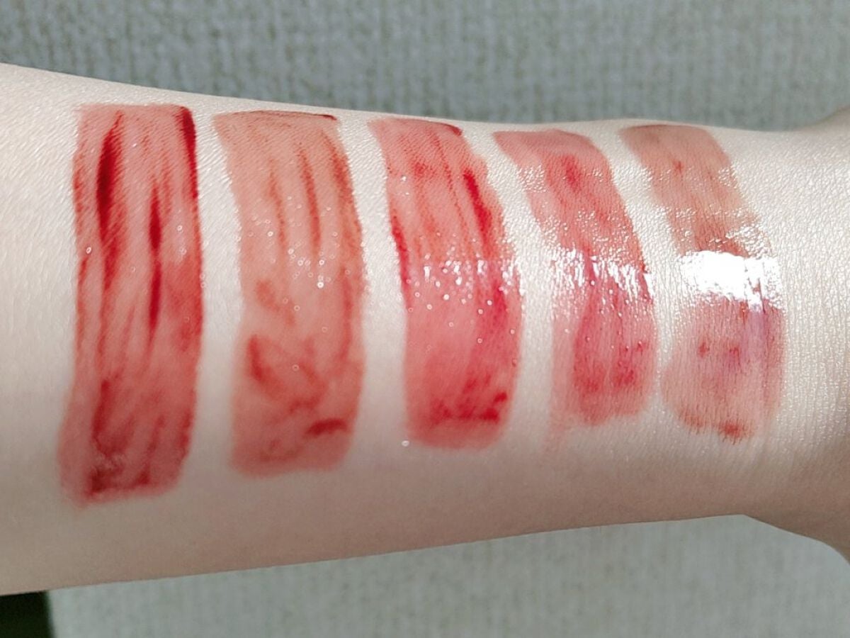 ザ ウォータリーデューティント/MERZY/リップティントを使ったクチコミ(5枚目)