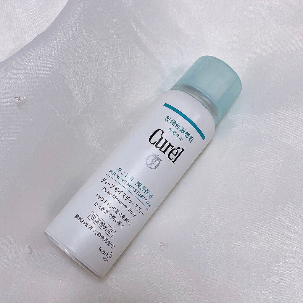ディープモイスチャースプレー/キュレル/ミスト状化粧水を使ったクチコミ(1枚目)