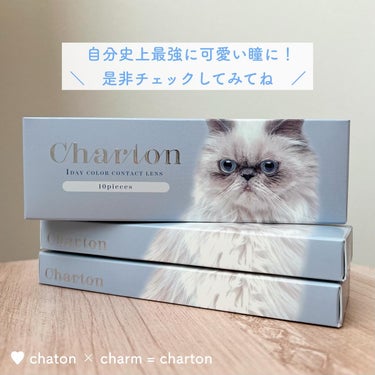 Charton1day/Charton/ワンデー（１DAY）カラコンを使ったクチコミ（5枚目）