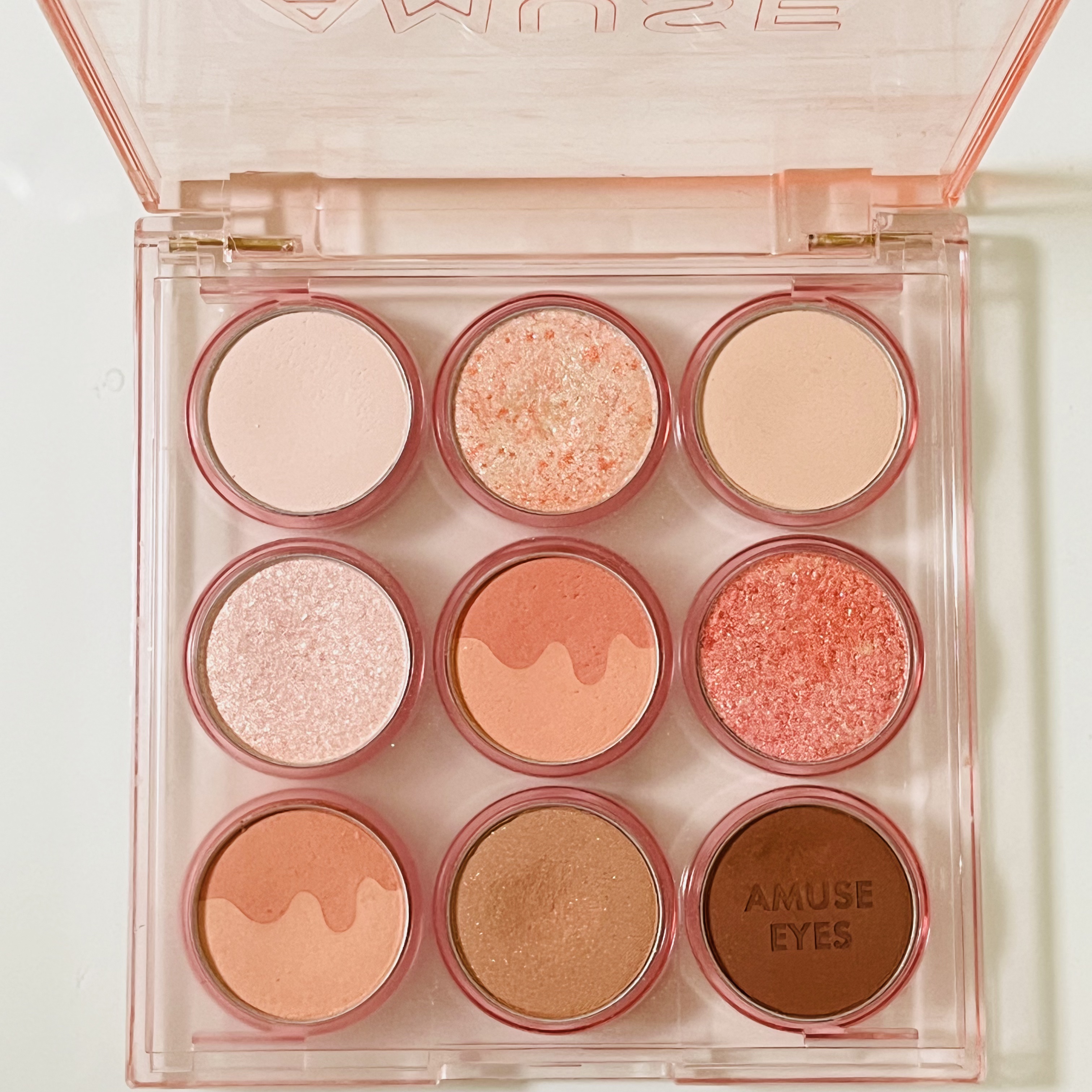 アイカラーパレット/AMUSE/アイシャドウパレットを使ったクチコミ（2枚目）