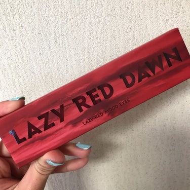 LAZY RED MOOD EYES/too cool for school/パウダーアイシャドウを使ったクチコミ（3枚目）