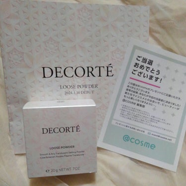 ルース パウダー 00 translucent/DECORTÉ/ルースパウダーを使ったクチコミ（1枚目）